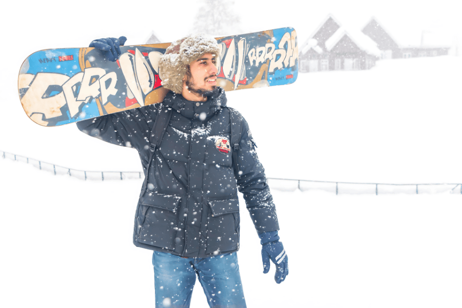 Snowboarding Kashmir By Ahanger HBO